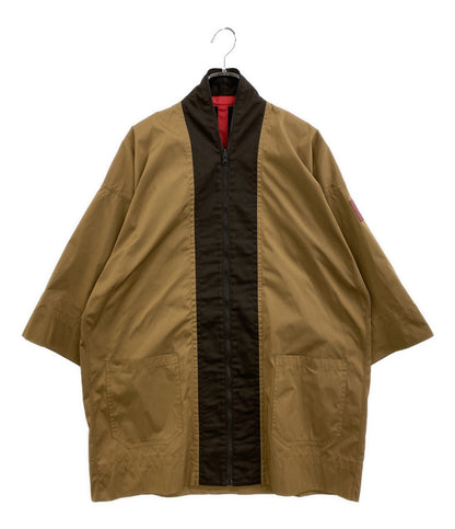 elephant TRIBAL fabrics ジャケット ブラウン e-HP-AW1502 メンズ SIZE F エレファントトライバルファブリックス