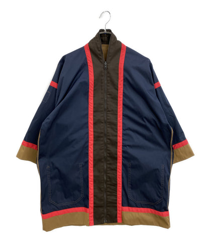 elephant TRIBAL fabrics ジャケット ブラウン e-HP-AW1502 メンズ SIZE F エレファントトライバルファブリックス