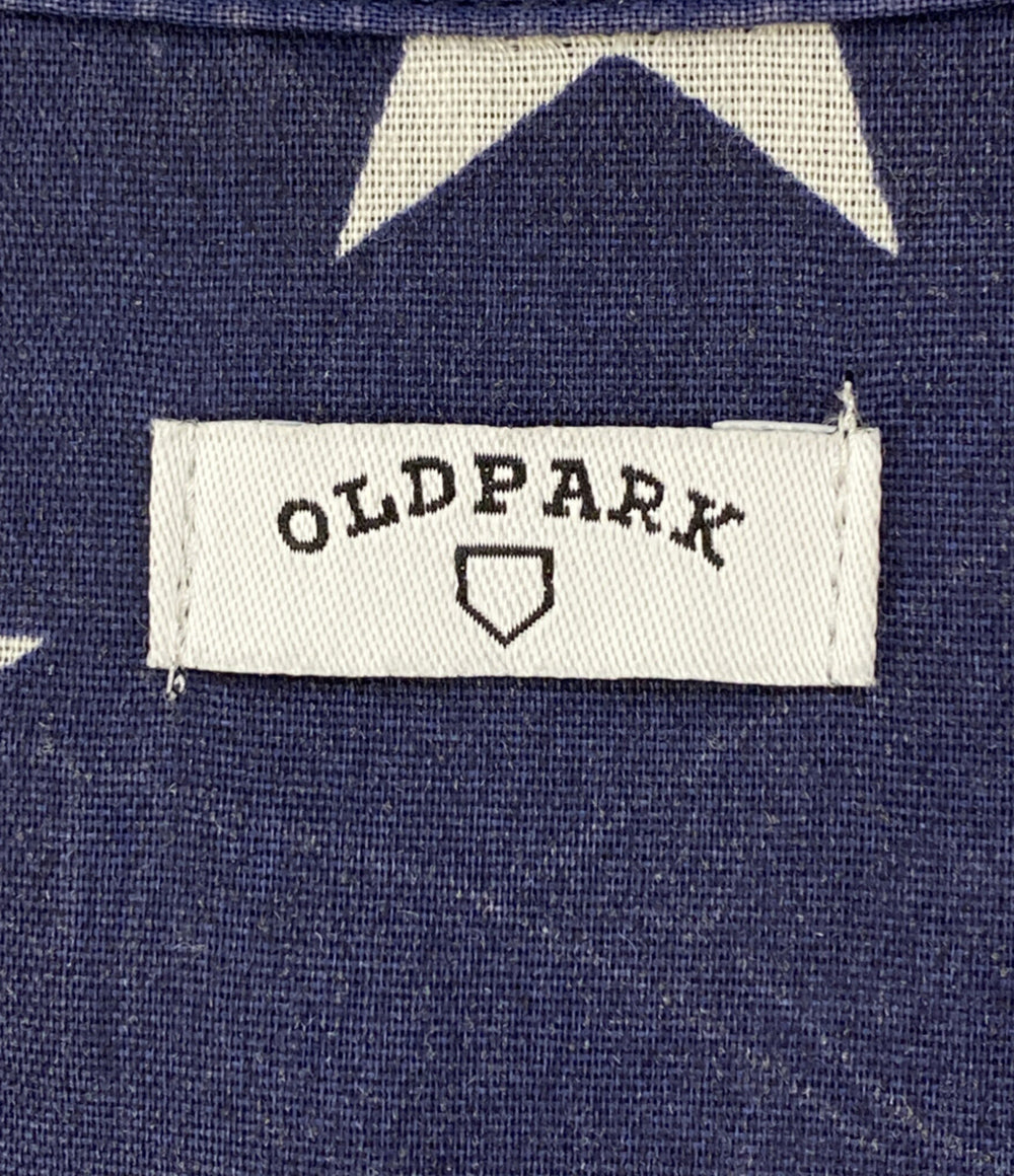 OLD PARK オールドパーク コーチジャケット バンダナパッチワーク 日本製 リメイク メンズ SIZE L