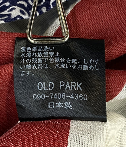 OLD PARK オールドパーク コーチジャケット バンダナパッチワーク 日本製 リメイク メンズ SIZE L
