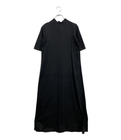 SLOANE スローン 半袖バックリボンワンピース スーピマポンチ BLK SL7S-T434 レディース SIZE 1