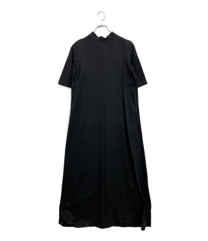 SLOANE スローン 半袖バックリボンワンピース スーピマポンチ BLK SL7S-T434 レディース SIZE 1