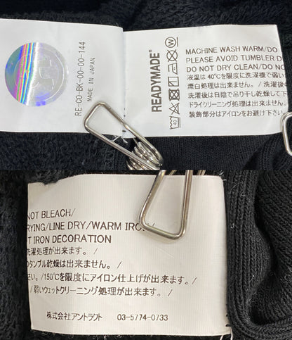 READYMADE スウェットパーカー ブラック RE-CO-BK-00-00-144 メンズ SIZE M レディメイド