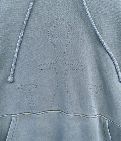 JW Anderson スウェットパーカー 錨 刺繍 メンズ SIZE L ジェイダブリューアンダーソン
