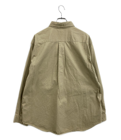 ST JOHNS BAY セント・ジョンズ・ベイ 長袖シャツ USA製 カーキ 90s メンズ SIZE XL