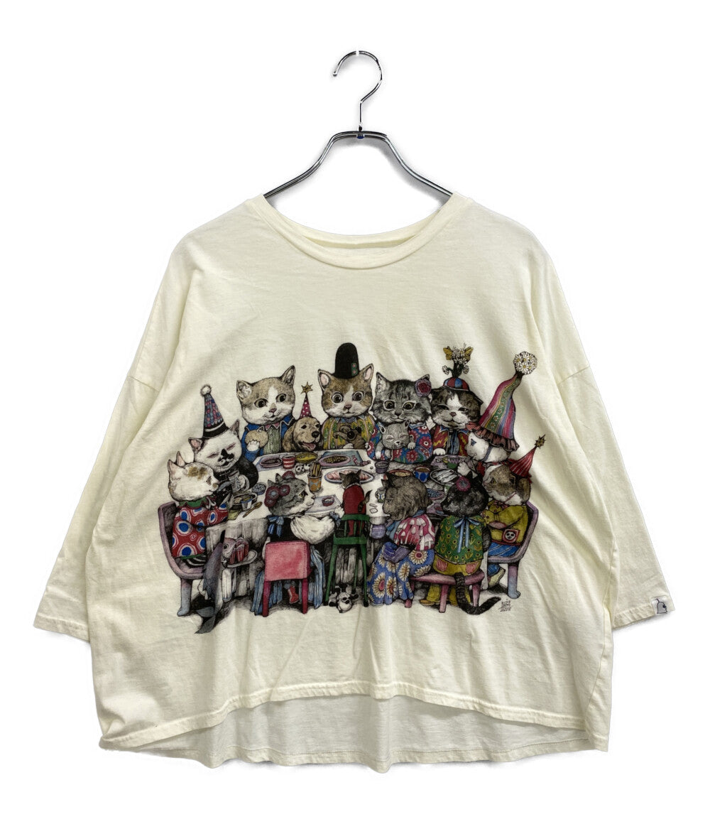 yuko higuchi ヒグチユウコ 半袖Ｔシャツ ボリス雑貨店 完売品 ネコ メンズ SIZE -