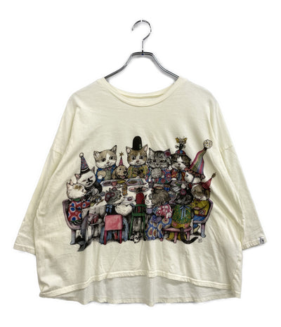 yuko higuchi ヒグチユウコ 半袖Ｔシャツ ボリス雑貨店 完売品 ネコ メンズ SIZE -