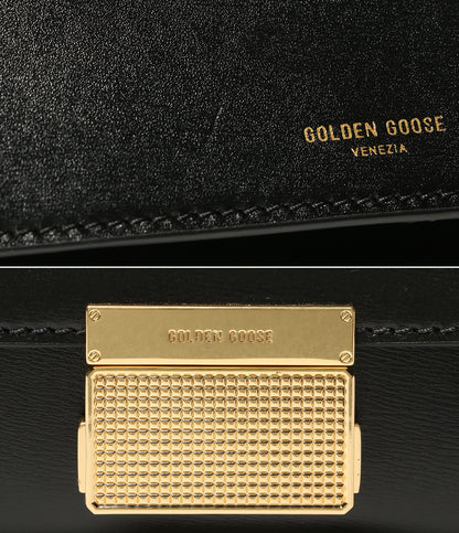 GOLDEN GOOSE ショルダーバッグ ブラック venezia small レディース ゴールデングース