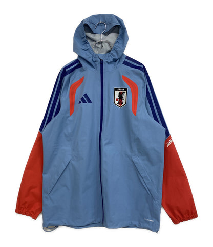 美品 adidas マウンテンパーカー サッカー日本代表 レイン JZ9642 メンズ SIZE 2XL アディダス
