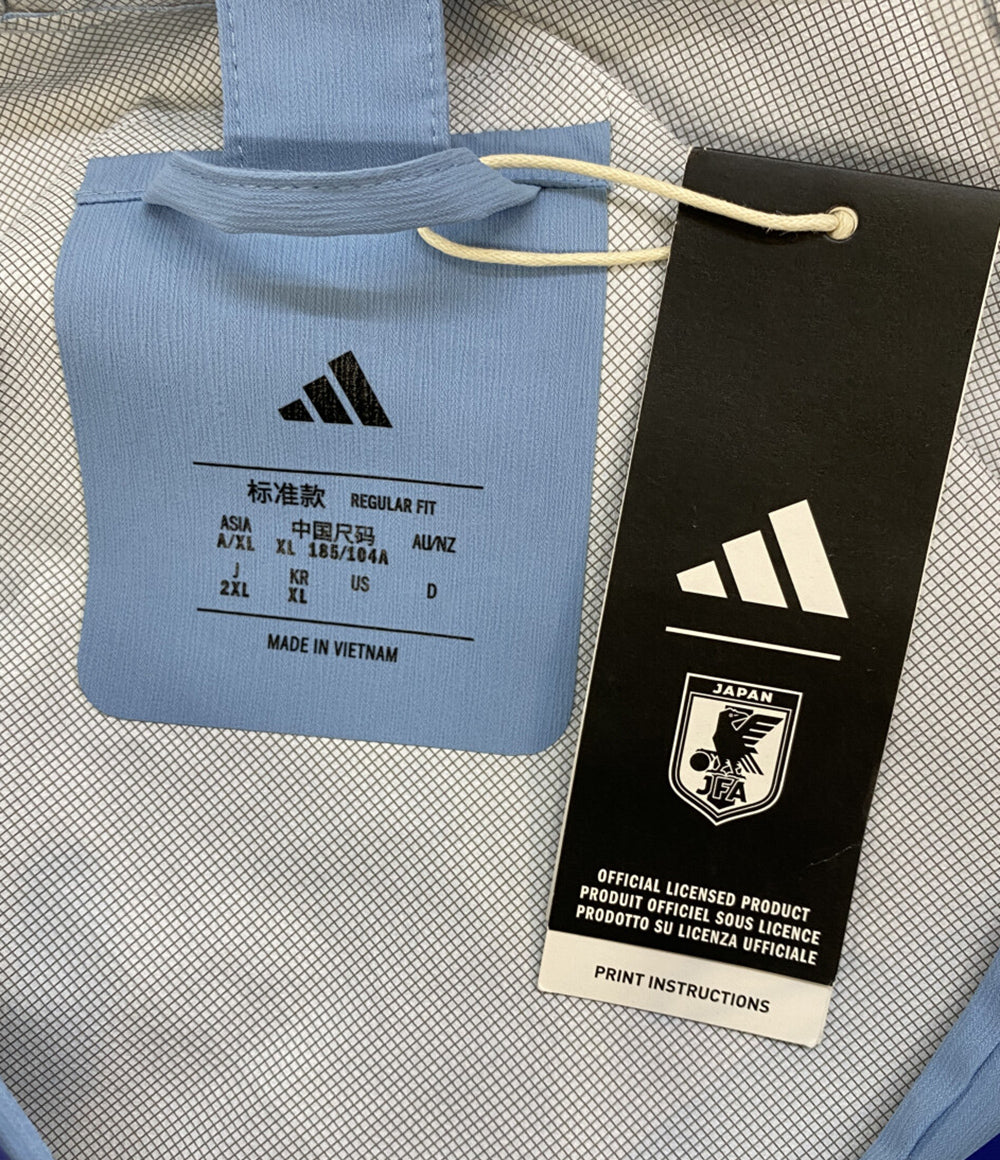 美品 adidas マウンテンパーカー サッカー日本代表 レイン JZ9642 メンズ SIZE 2XL アディダス