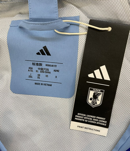美品 adidas マウンテンパーカー サッカー日本代表 レイン JZ9642 メンズ SIZE 2XL アディダス