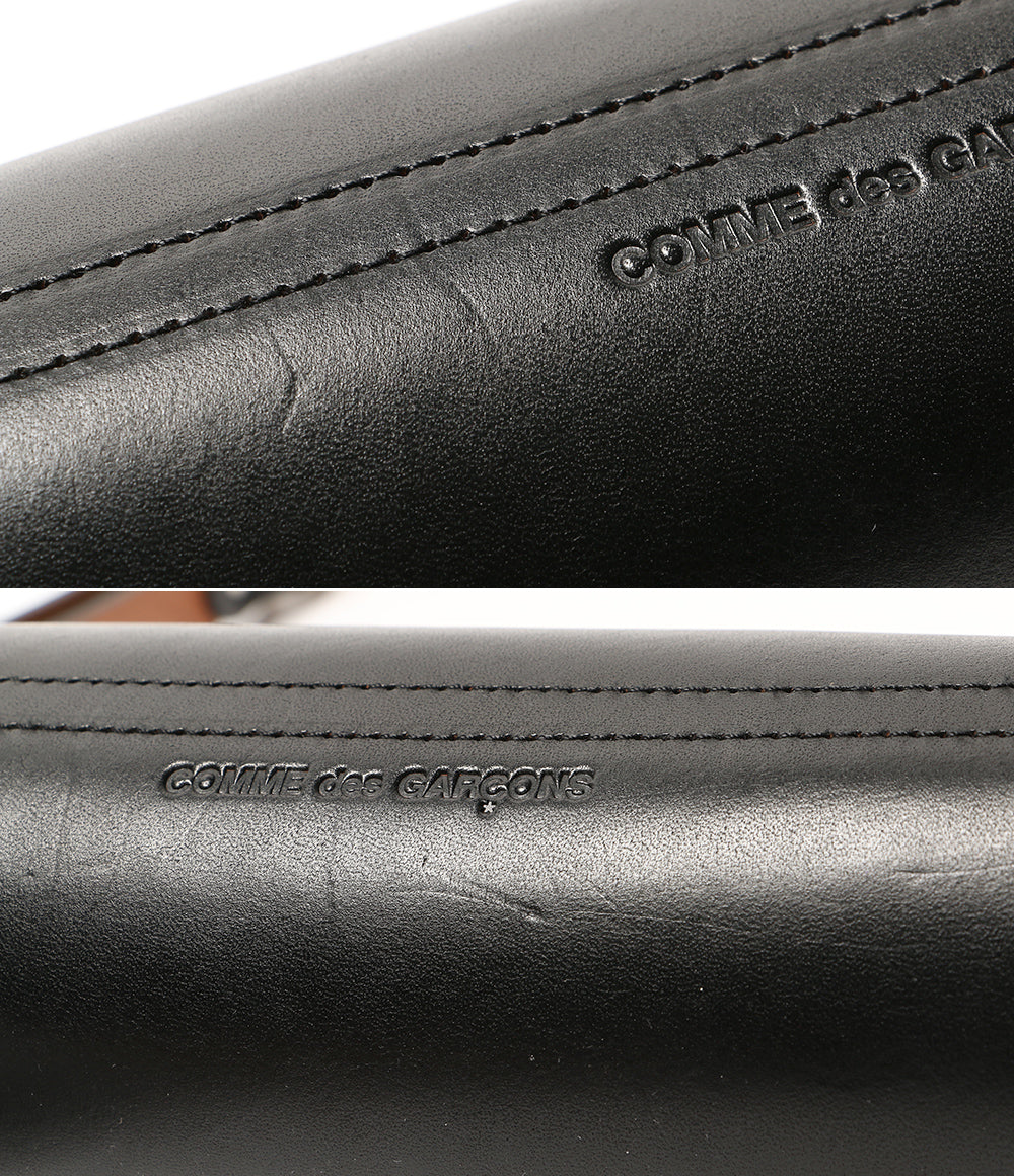 COMME des GARCONS クラスプレザーショルダーバッグ ブラック GI-K201 レディース コムデギャルソン