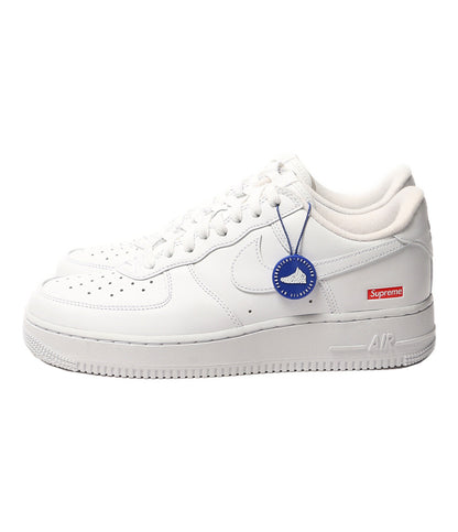 美品 NIKE×SUPREME シュプリーム スニーカー AIR FORCE 1 LOW WHITE CU9225-100 メンズ SIZE 27cm ナイキ