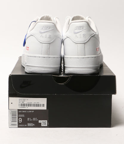 美品 NIKE×SUPREME シュプリーム スニーカー AIR FORCE 1 LOW WHITE CU9225-100 メンズ SIZE 27cm ナイキ