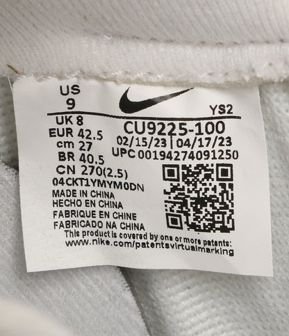 美品 NIKE×SUPREME シュプリーム スニーカー AIR FORCE 1 LOW WHITE CU9225-100 メンズ SIZE 27cm ナイキ