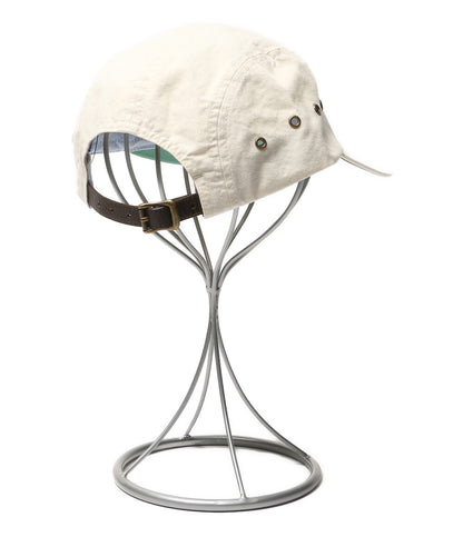 美品 POLO RALPH LAUREN キャップ ロングビル シーデッド ツイル ナチュラル メンズ ポロ・ラルフローレン