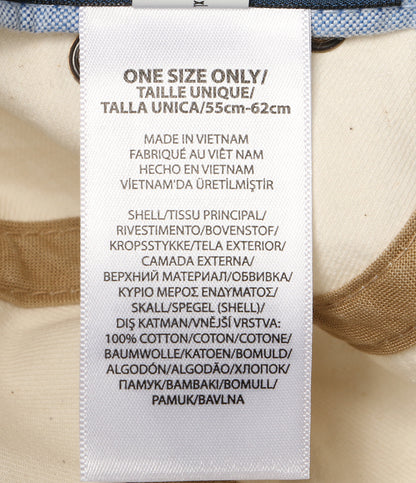 美品 POLO RALPH LAUREN キャップ ロングビル シーデッド ツイル ナチュラル メンズ ポロ・ラルフローレン