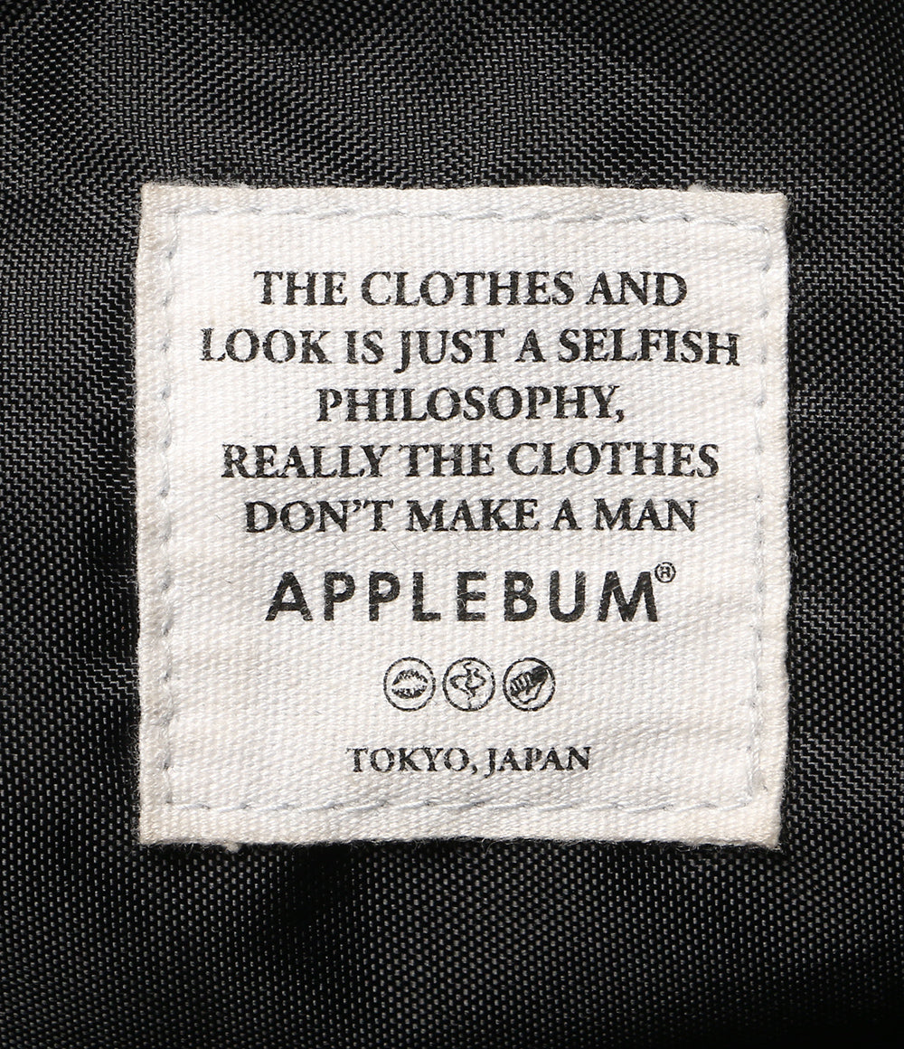 APPLEBUM ショルダーバッグ ブラック Big Square Shoulder Bag メンズ アップルバム