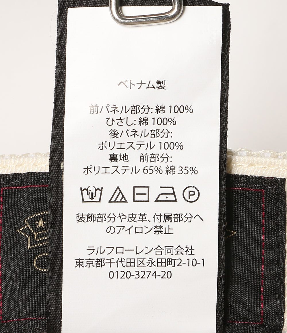 美品 RRL RALPH LAUREN キャップ RANCH ロゴ デニム トラッカー ブラック メンズ ダブルアールエル