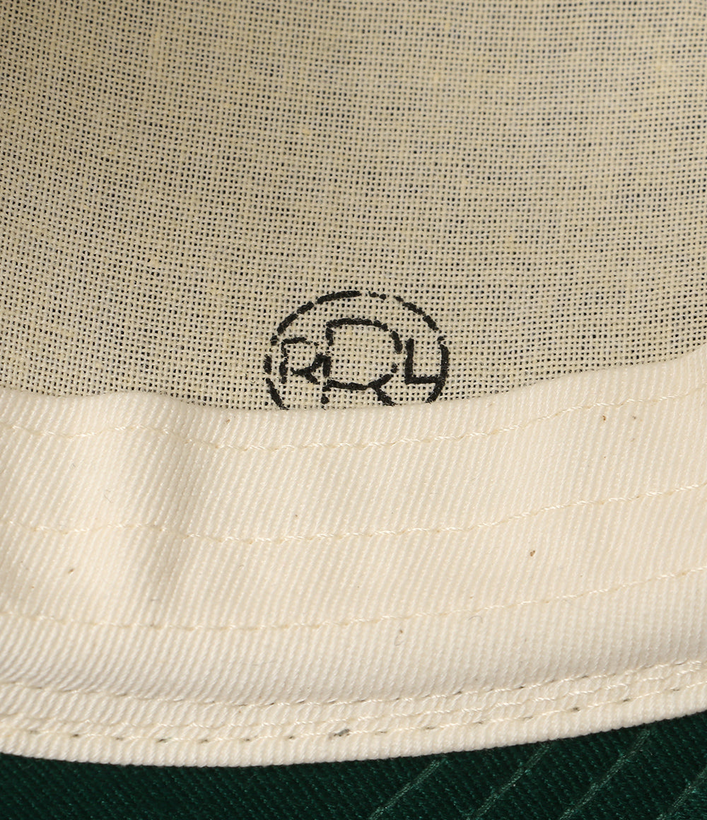 美品 RRL RALPH LAUREN キャップ RANCH ロゴ デニム トラッカー ブラック メンズ ダブルアールエル