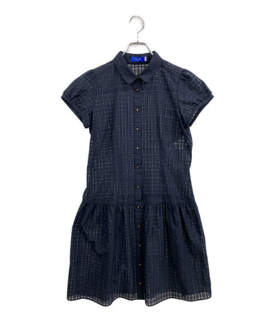 BLUE LABEL CRESTBRIDGE ブルーレーベル・クレストブリッジ 半袖ワンピース 55J33-711-29 レディース SIZE 38