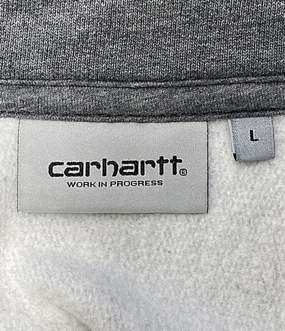 Carhartt スウェット グレー ハーフジップ メンズ SIZE L カーハート