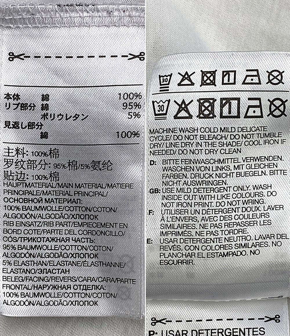 Y-3 半袖Ｔシャツ ホワイト ロゴ メンズ SIZE M ワイスリー