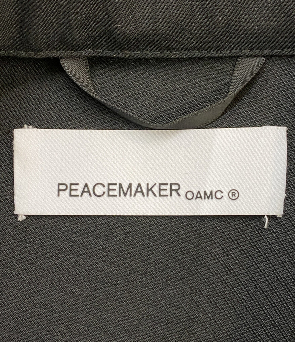 OAMC 半袖シャツ PEACEMAKER Tech Shirt ブラック メンズ SIZE M オーエーエムシー