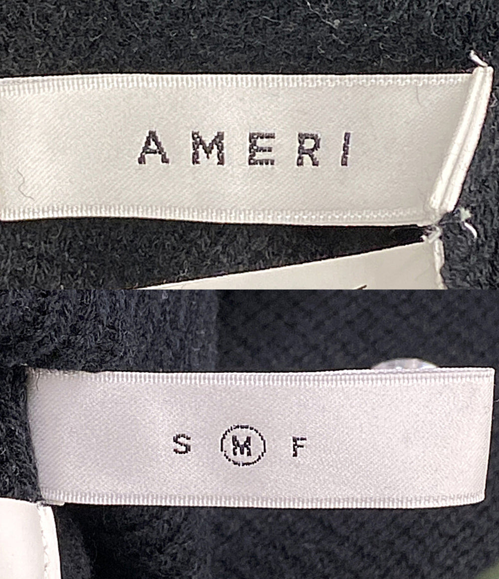 AMERI ニット twinkle bijou short knit ブラック 02320181330 レディース SIZE M アメリ