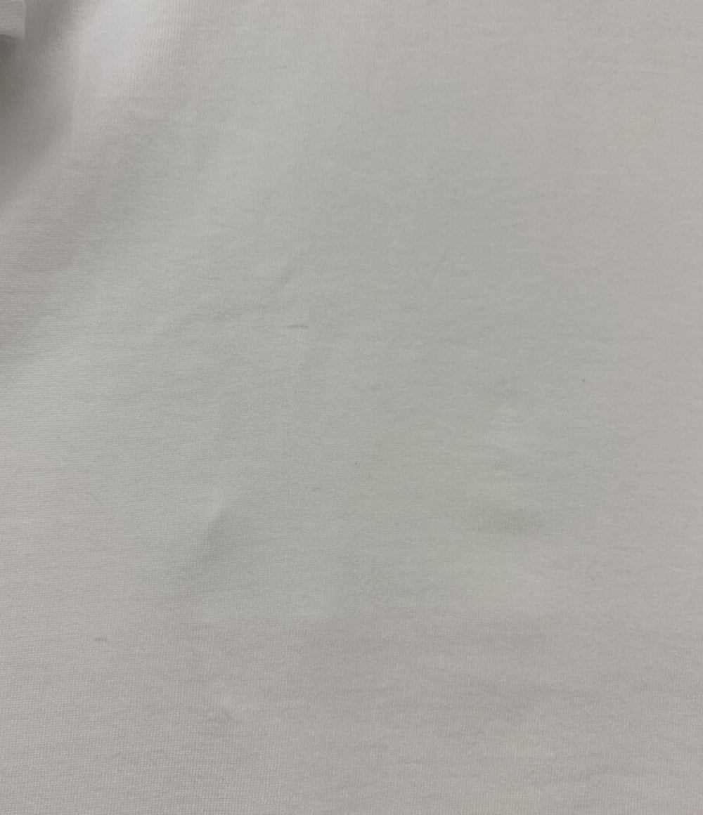 MONCLER 半袖Ｔシャツ ホワイト エンボス加工ロゴ 24SS レディース SIZE XS モンクレール