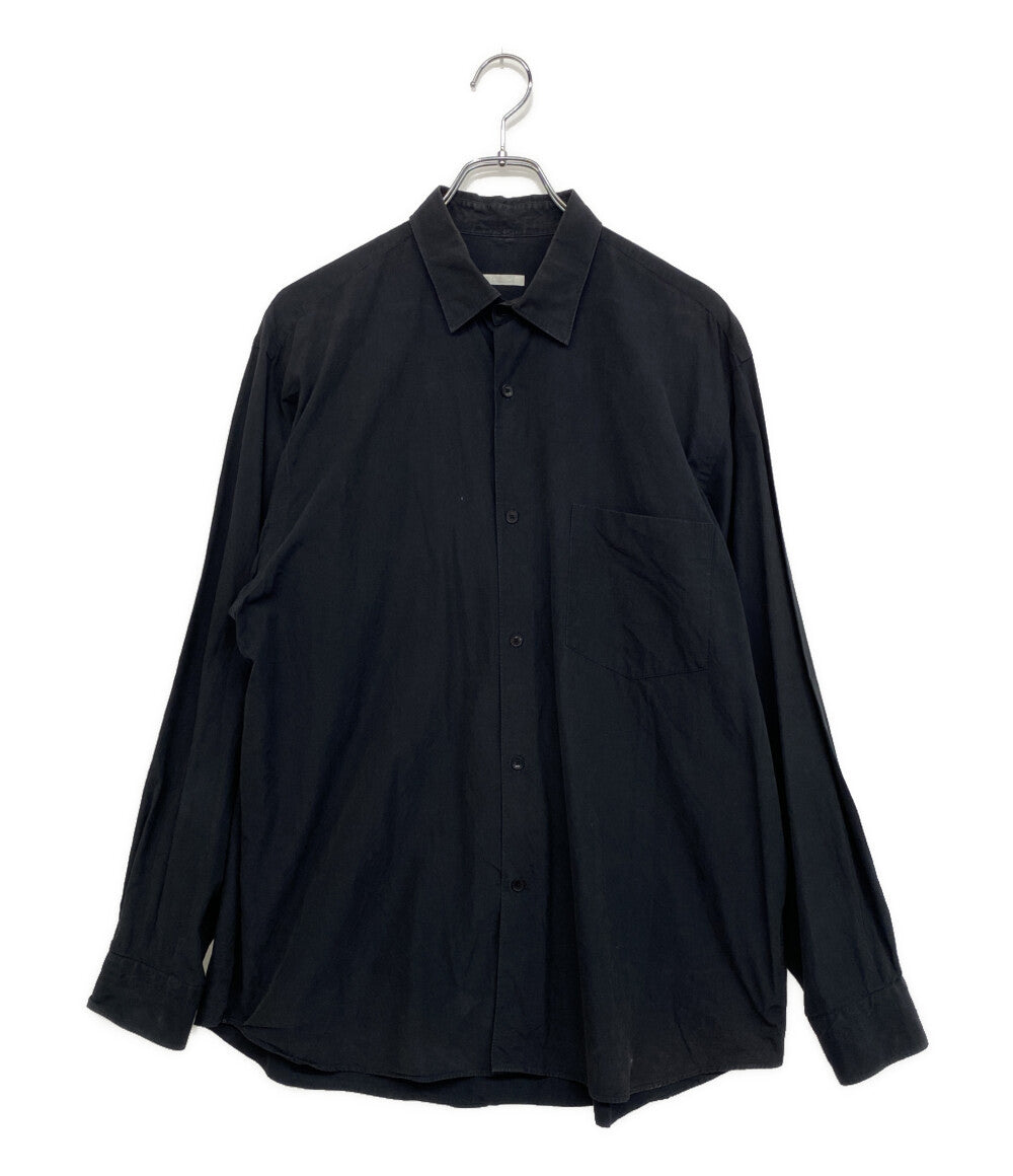 COMOLI 長袖シャツ ブラック 23ss メンズ SIZE 2 コモリ