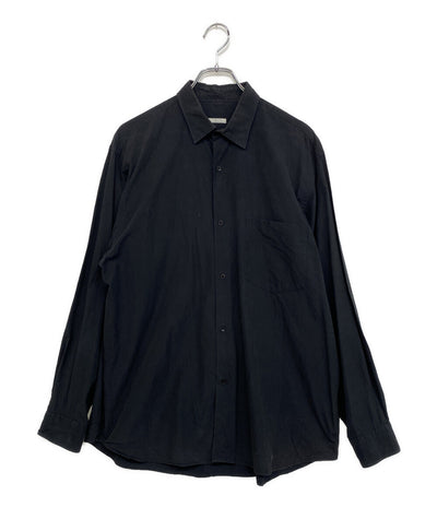 COMOLI 長袖シャツ ブラック 23ss メンズ SIZE 2 コモリ