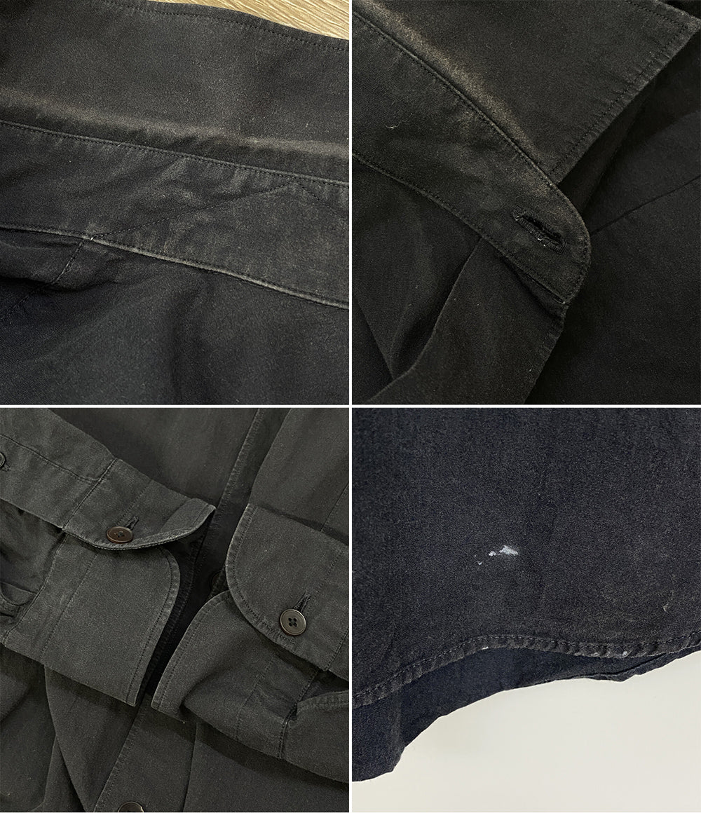COMOLI 長袖シャツ ブラック 23ss メンズ SIZE 2 コモリ