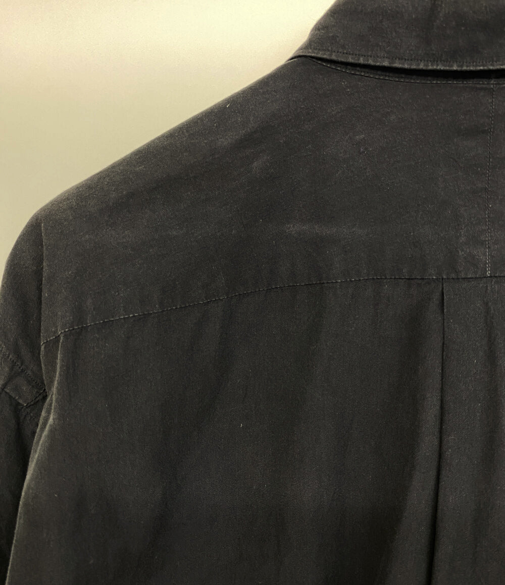COMOLI 長袖シャツ ブラック 23ss メンズ SIZE 2 コモリ
