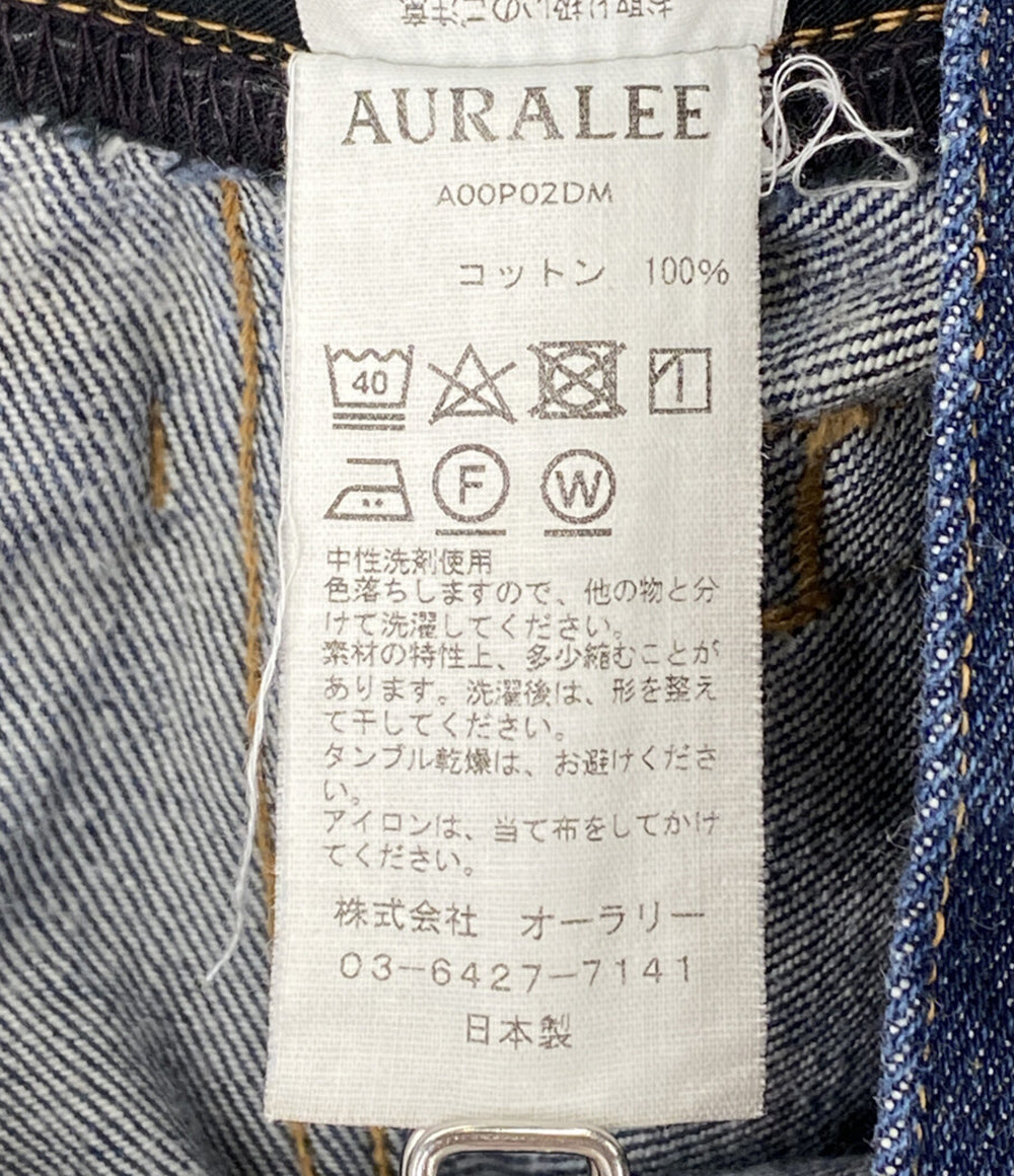 AURALEE デニムパンツ インディゴ ブルー メンズ SIZE 27 オーラリー