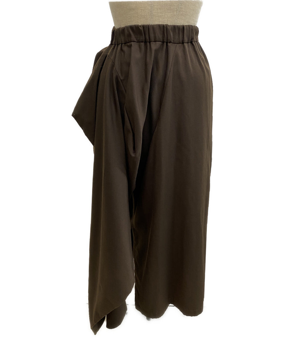 tricot COMME des GARCONS 変形スカート ブラウン TS-100150 レディース SIZE - トリココムデギャルソン