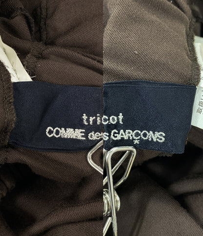 tricot COMME des GARCONS 変形スカート ブラウン TS-100150 レディース SIZE - トリココムデギャルソン