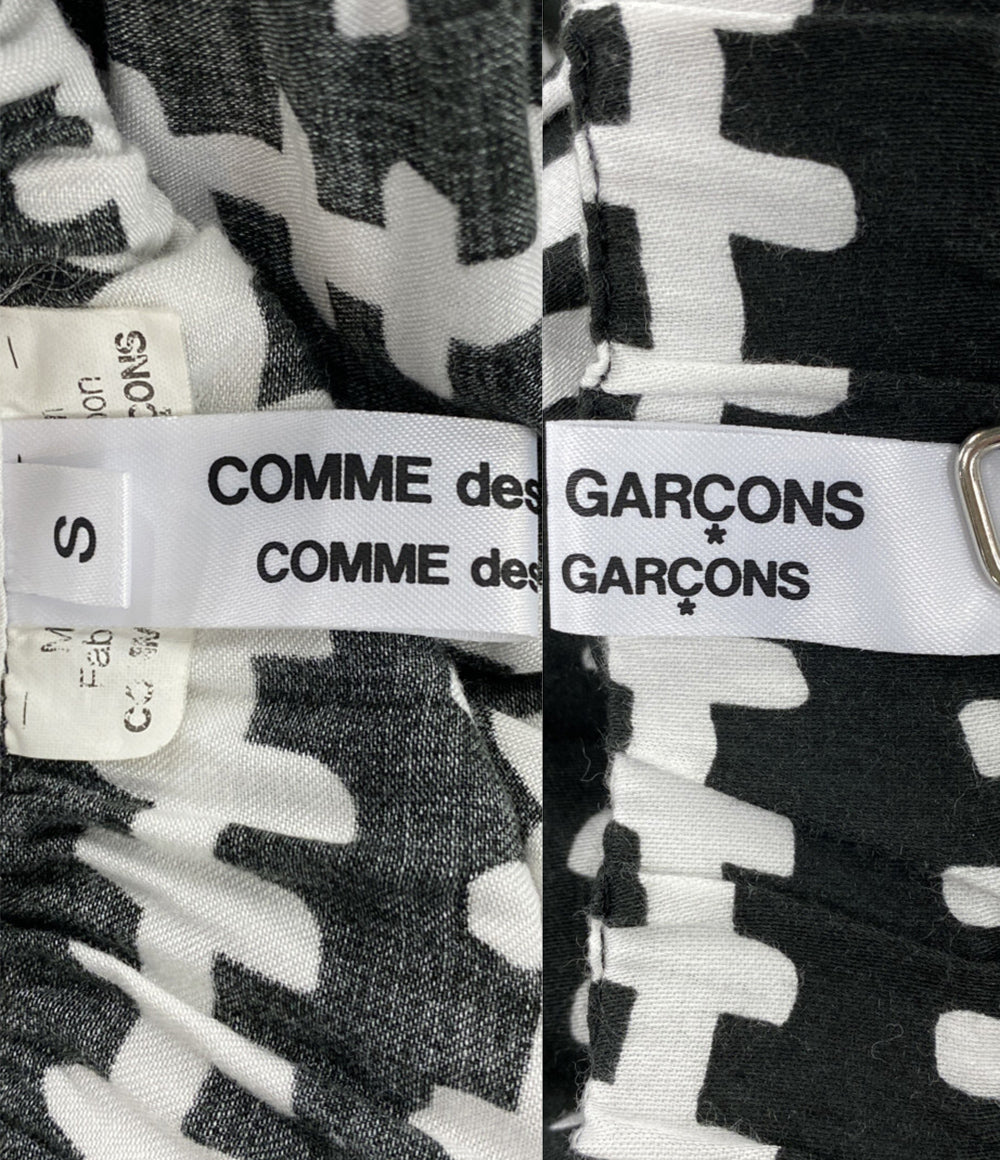 COMME des GARCONS フレアスカート 総柄 RG-S024 レディース SIZE S コムデギャルソン