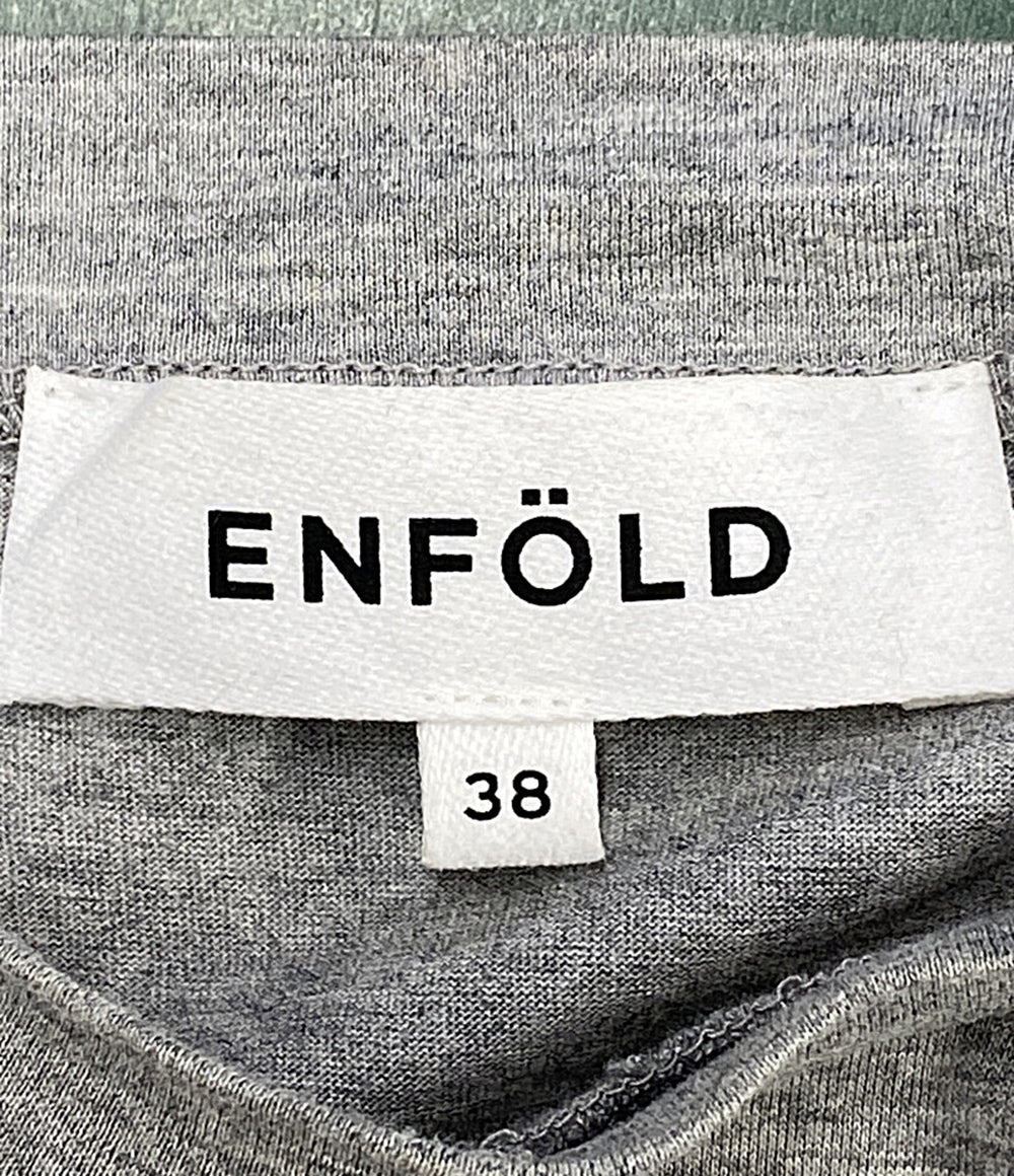 ENFOLD 長袖Ｔシャツ VOLUME SLEEVE 24AW 300HA180-2230 レディース SIZE 38 エンフォルド