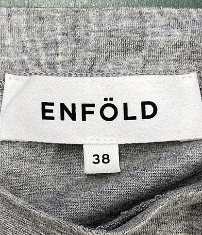 ENFOLD 長袖Ｔシャツ VOLUME SLEEVE 24AW 300HA180-2230 レディース SIZE 38 エンフォルド