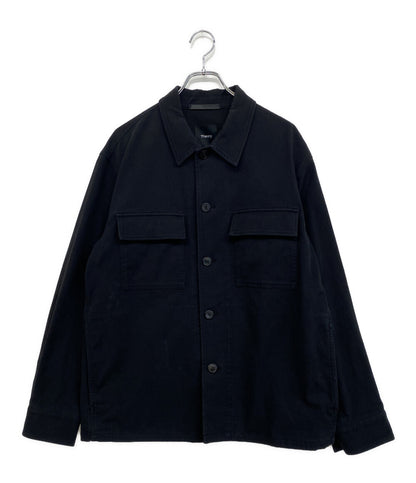 theory シャツジャケット 23SPRING-06 BLK メンズ SIZE L セオリー