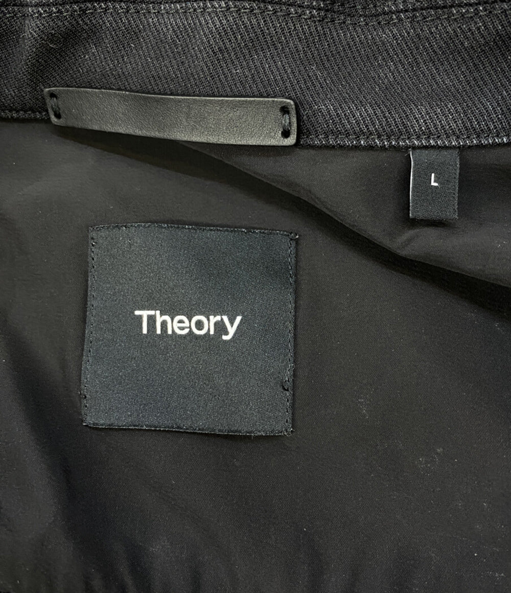 theory シャツジャケット 23SPRING-06 BLK メンズ SIZE L セオリー