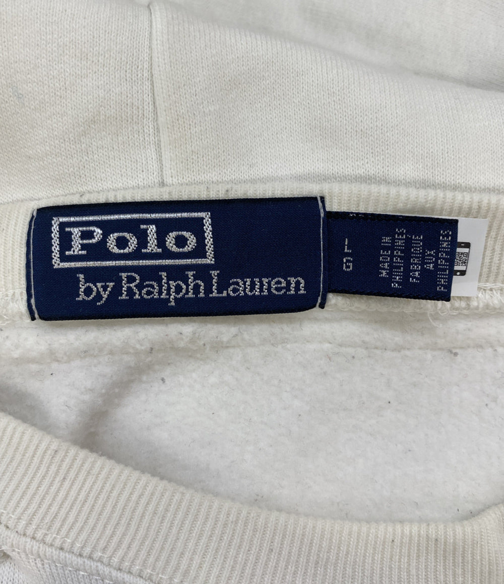 POLO RALPH LAUREN ポロ ラルフ ローレン スウェットパーカー ガーメントダイド 後付けパーカー メンズ SIZE L