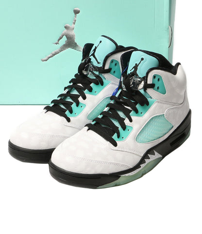 美品 NIKE スニーカー Air Jordan 5 Retro SNGL DY CN2932-100 メンズ SIZE 28.5cm ナイキ