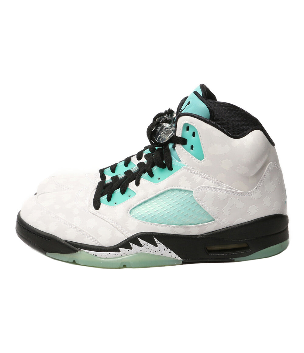 美品 NIKE スニーカー Air Jordan 5 Retro SNGL DY CN2932-100 メンズ SIZE 28.5cm ナイキ