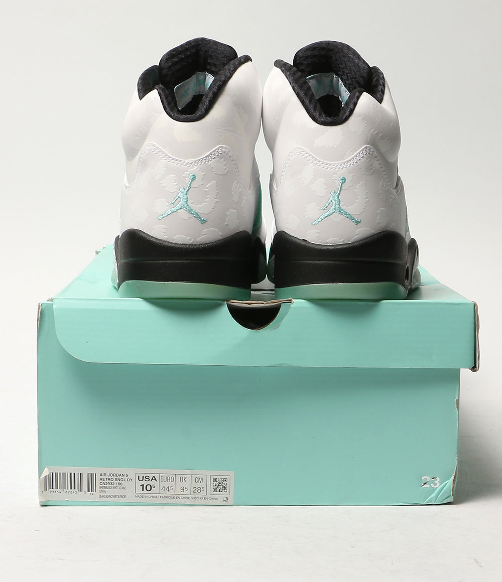 美品 NIKE スニーカー Air Jordan 5 Retro SNGL DY CN2932-100 メンズ SIZE 28.5cm ナイキ