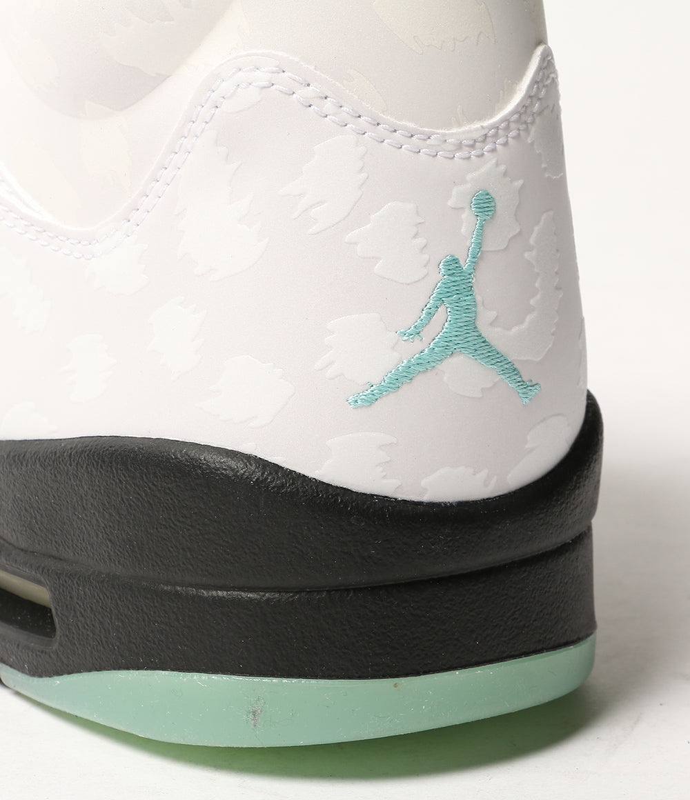 美品 NIKE スニーカー Air Jordan 5 Retro SNGL DY CN2932-100 メンズ SIZE 28.5cm ナイキ