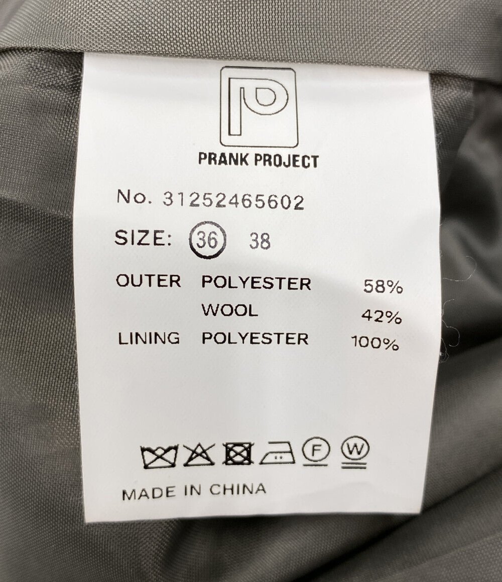 PRANK PROJECT ドロップヘムレイヤードスカートパンツ 31252465602 ブラウン レディース SIZE 36 プランク プロジェクト