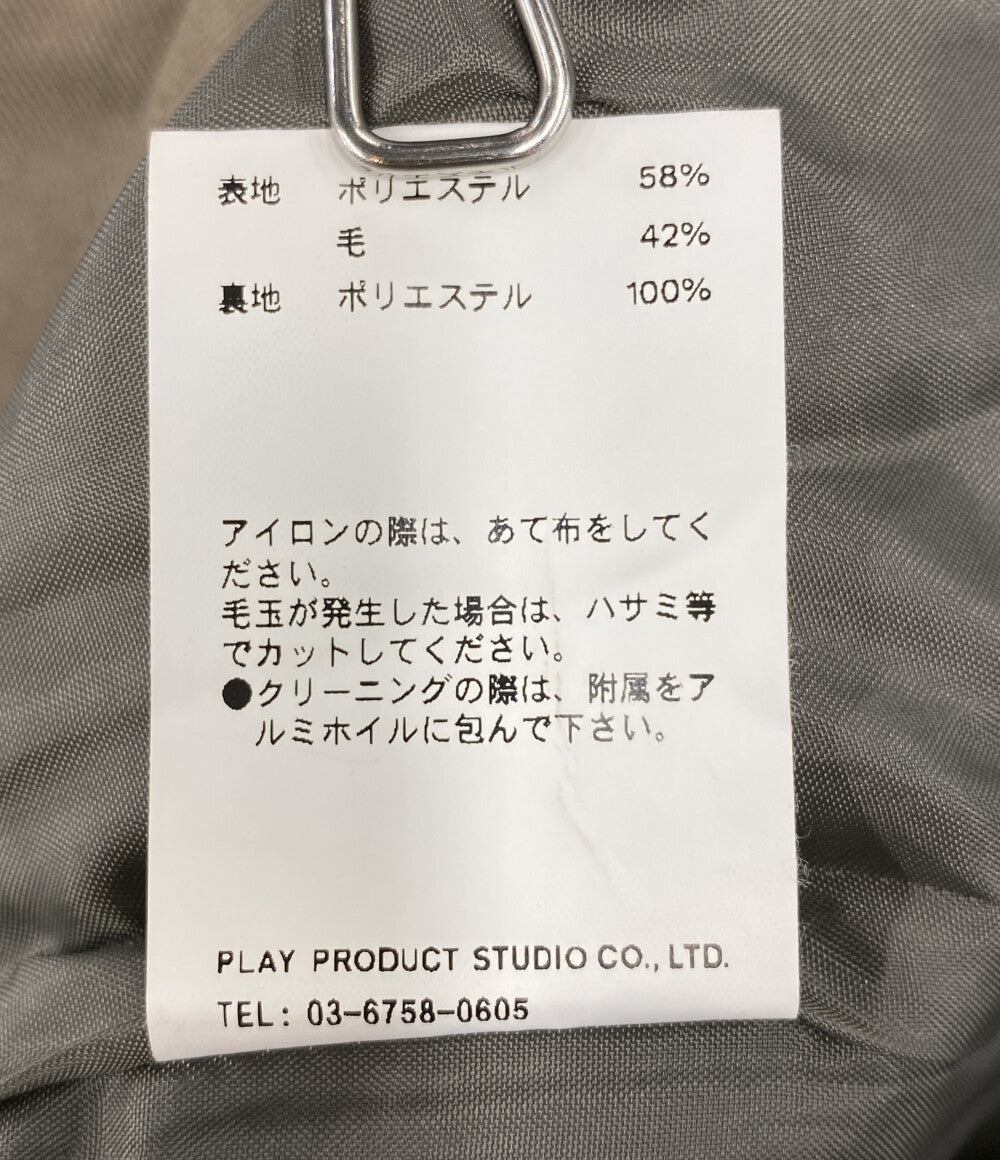 PRANK PROJECT ドロップヘムレイヤードスカートパンツ 31252465602 ブラウン レディース SIZE 36 プランク プロジェクト
