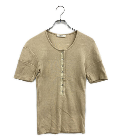 LEMAIRE 半袖ニット ベージュ 8667-343-0092 レディース SIZE S ルメール